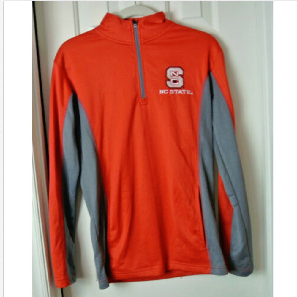 NC State Wolfpack Jacket 3/4 Zip Pullover Unisex